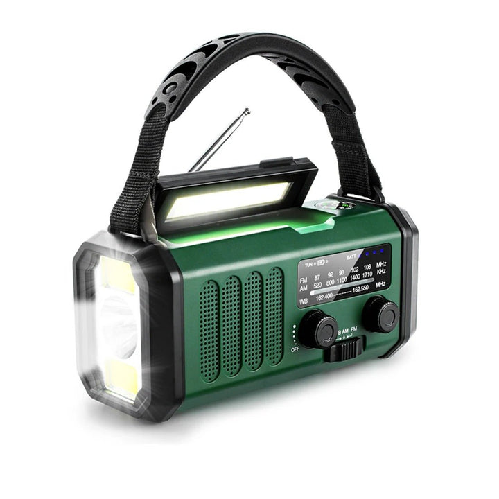 Emergency Radio Solar USB Charger Portable Power Bank