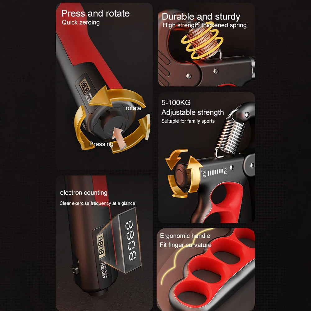 Adjustable Hand Strengthener Grip Trainer