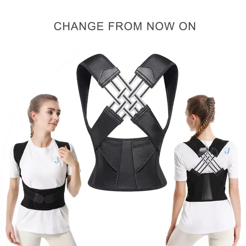 Posture Corrector Back Support Adjustable for Men Women