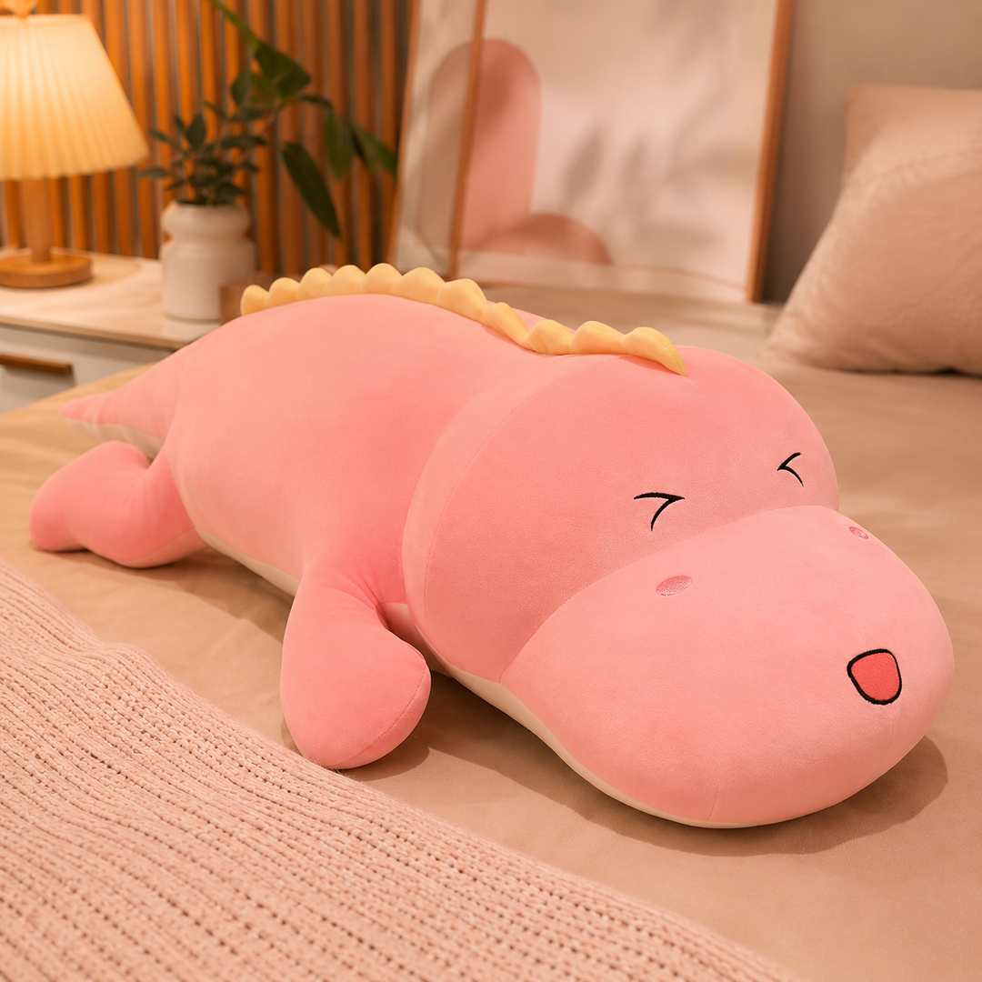 Big Long Dinosaur Plush Soft Cartoon Kids Birthday Gift