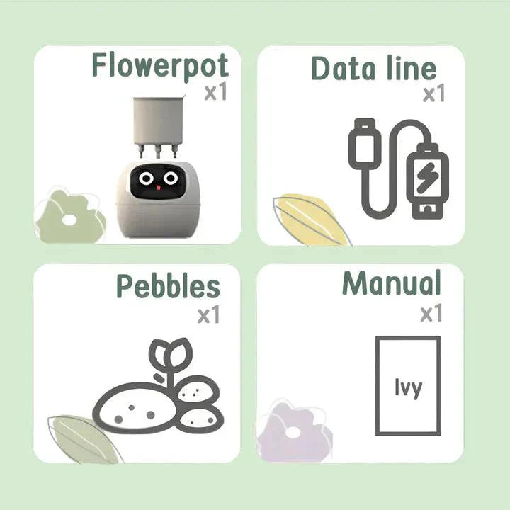 Self-Watering Indoor Plant Pot Planter for Home Office