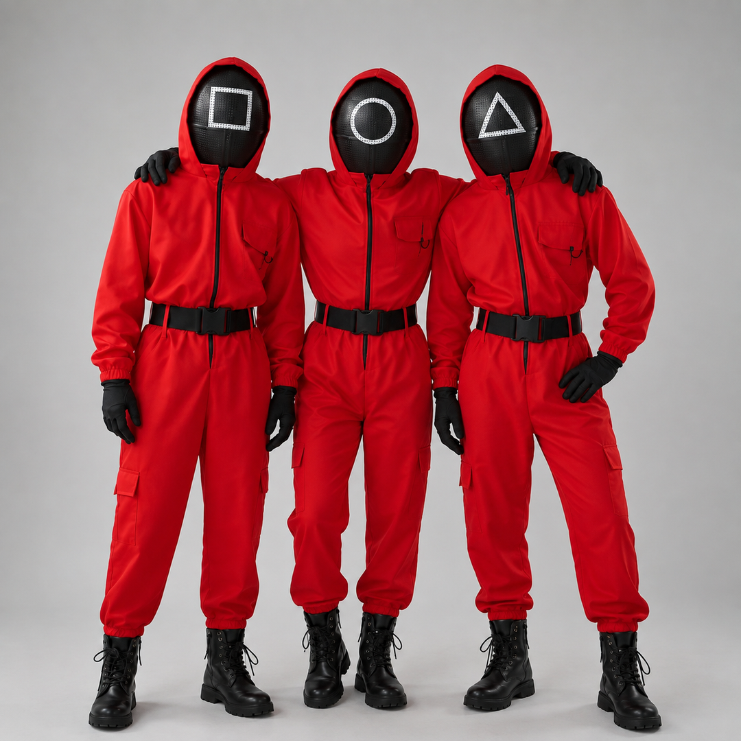Guard Costume with Mask Halloween Group Costume
