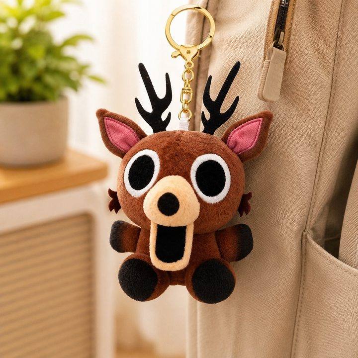 Cute Cartoon Deer Plush Soft Stuffed Kids Holiday Christmas Gift
