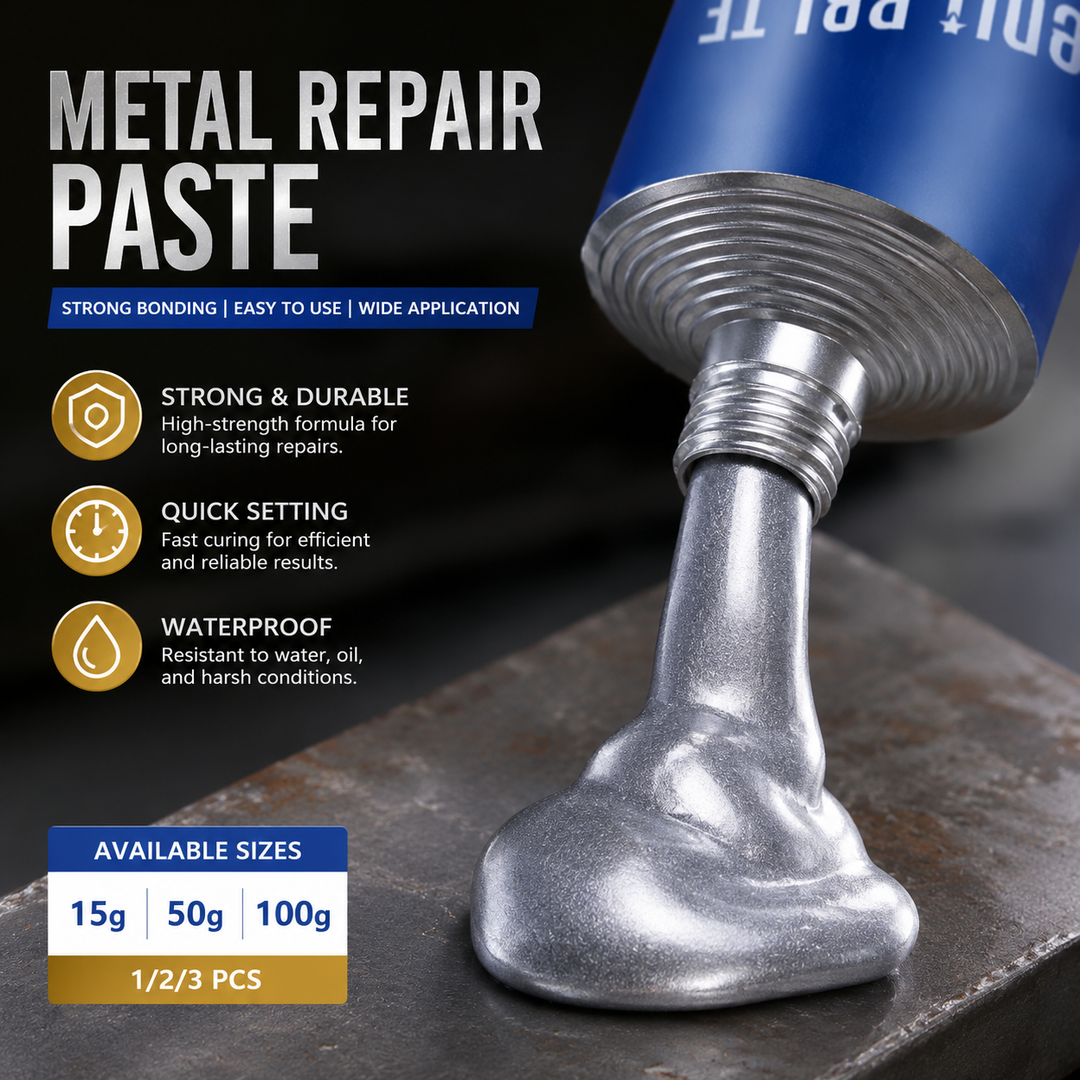Metal Repair Glue AB Welding Adhesive High Strength Heat Resistant Multi-Pack