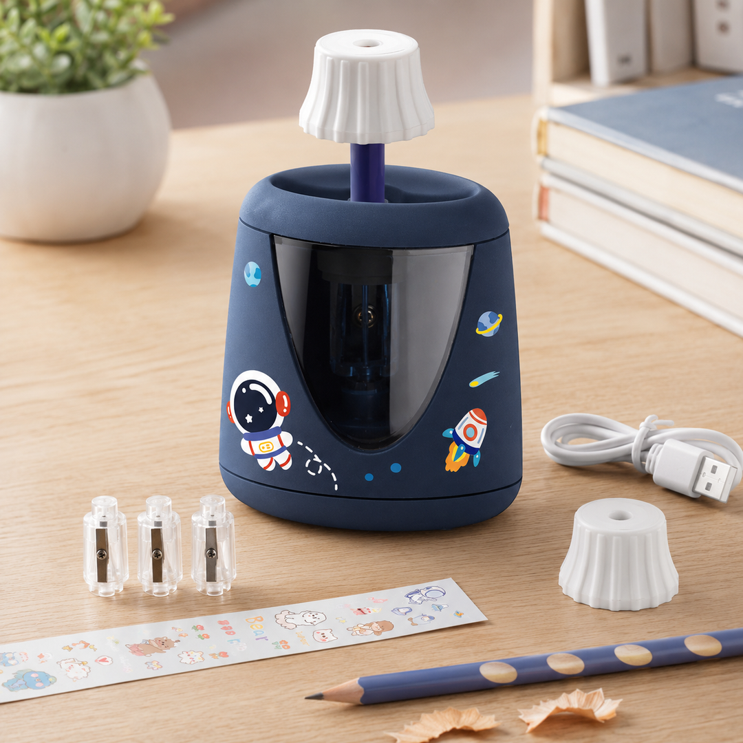 Automatic Electric Pencil Sharpener for Kids