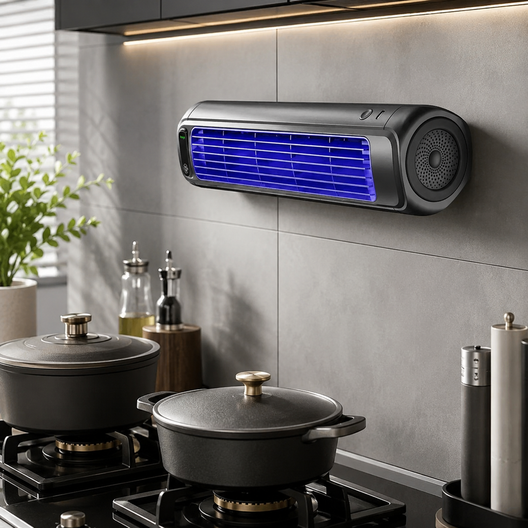 Portable AC Fan Wall Mount Desktop No Drilling 3-Speed Silent Home