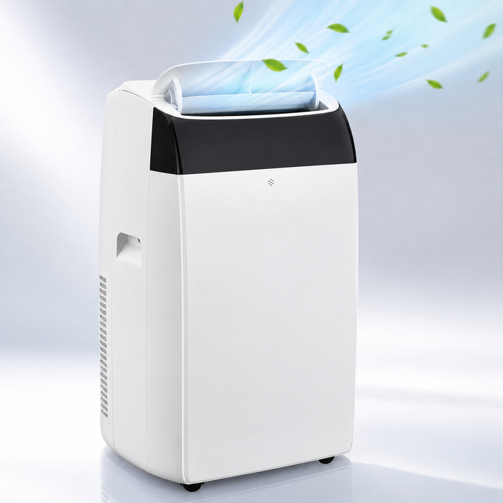 14000 BTU Portable Air Conditioner 3-in-1 Dehumidifier Fan Remote Sleep Mode