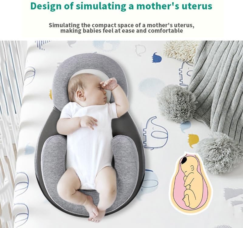 Baby Bassinet Wedge Lounger Anti-Reflux Infant Bed