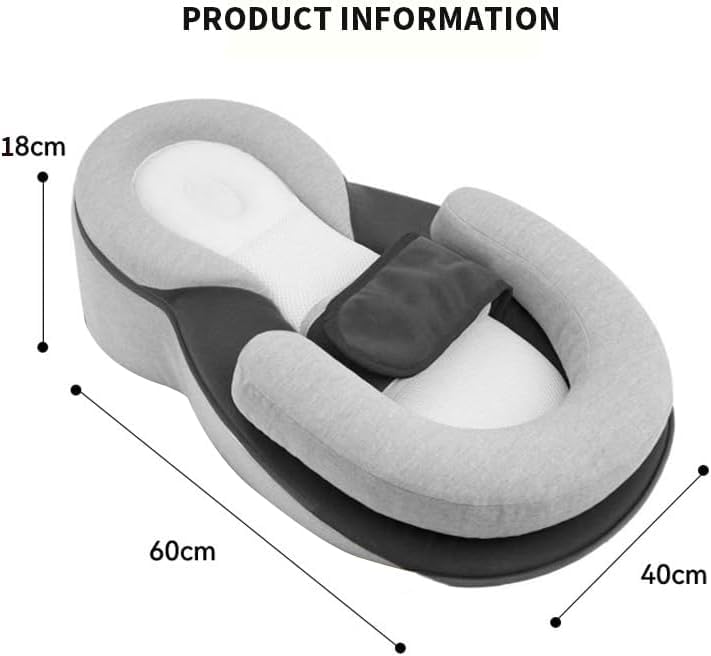 Baby Bassinet Wedge Lounger Anti-Reflux Infant Bed