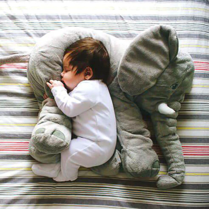 Elephant Baby Pillow Soft Cuddle Pillow