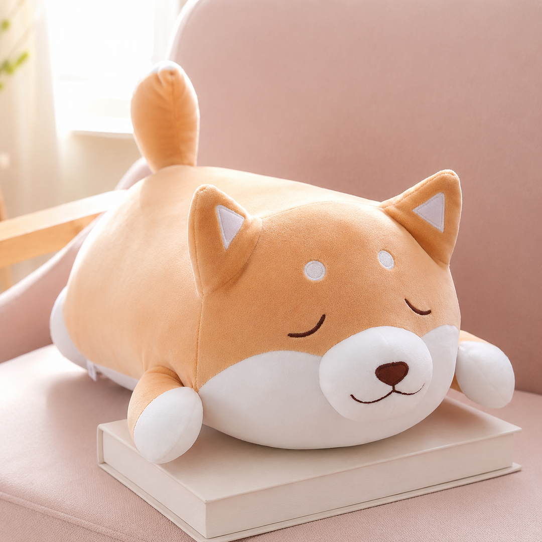 Fat Shiba Inu Plush Soft Stuffed Kawaii Kids Gift