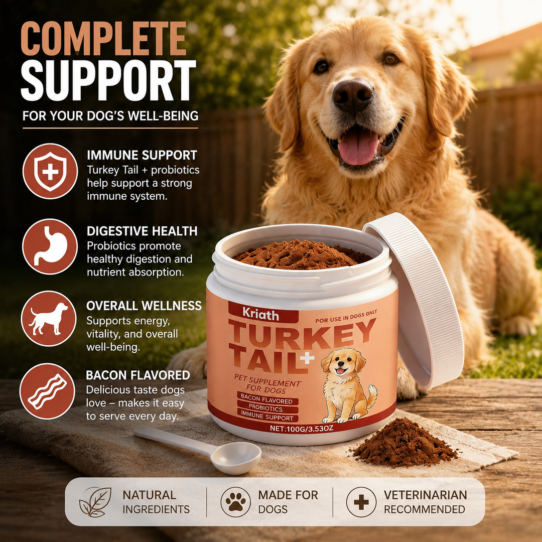 Dog &amp; Cat Vitamins Pet Nutritional Supplement Bacon Flavor for Coat Joint Health