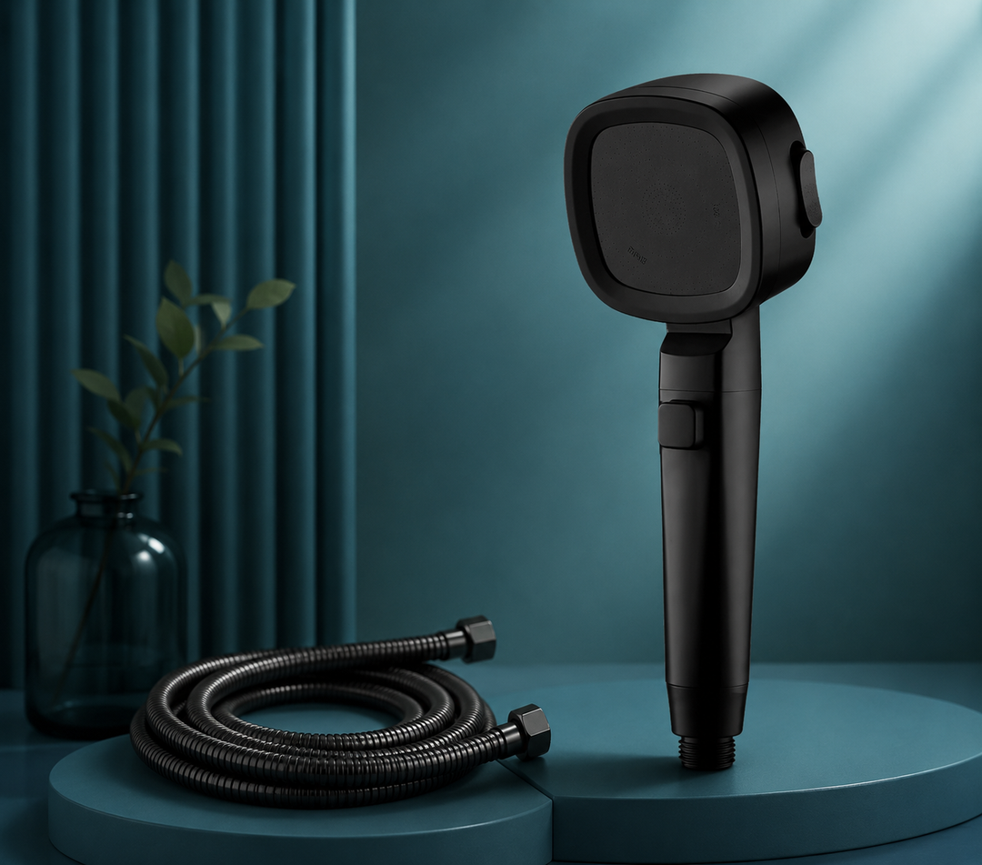 Shower Head High Pressure 3 Modes Water Saving Adjustable One-Touch Stop Sprayer