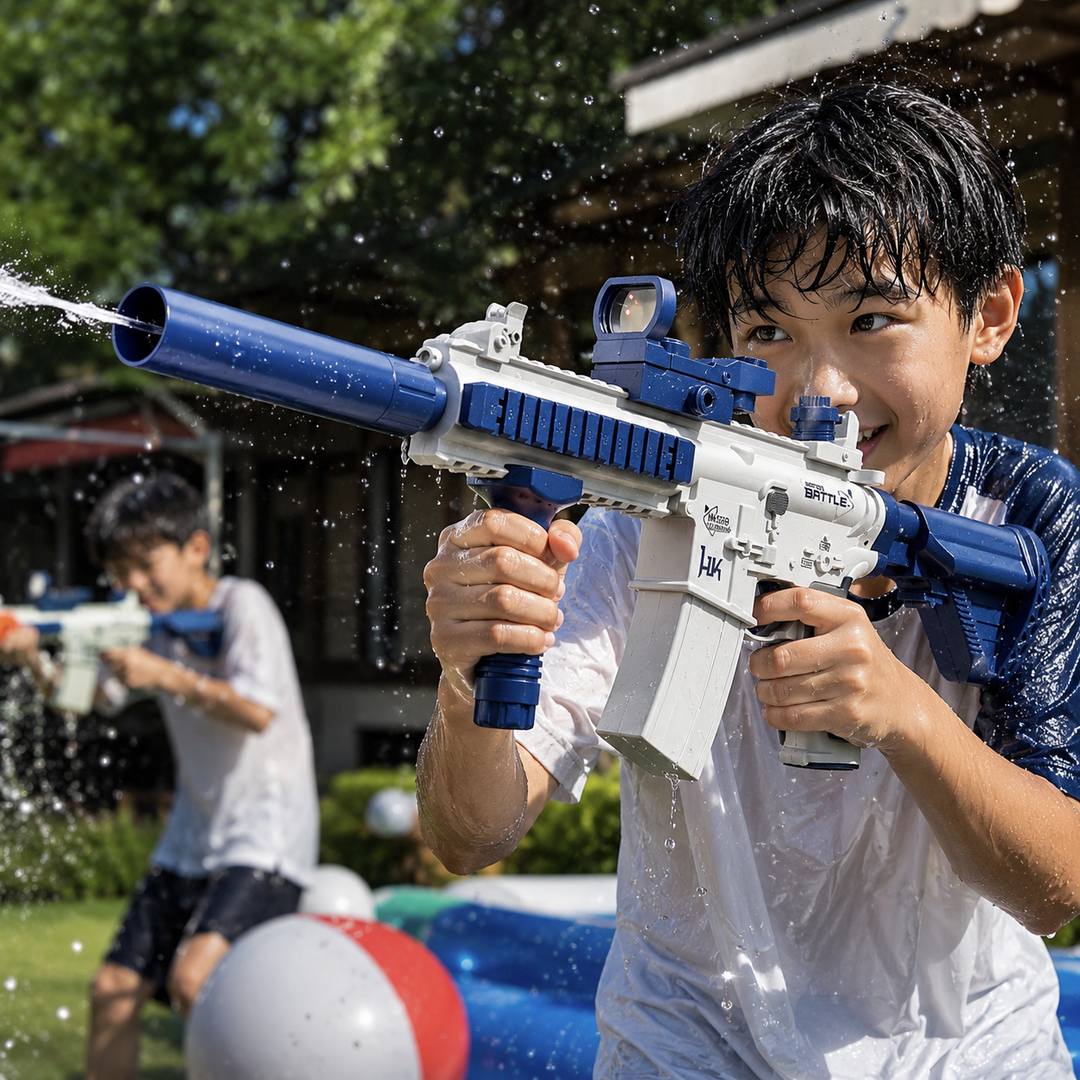 Electric Pulse Water Kids Toy Auto Burst Splash Outdoor Pool Summer Party