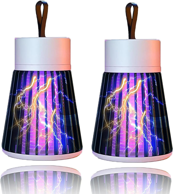 Bug Zapper Lamp Indoor Outdoor Mosquito Killer 2 Pack
