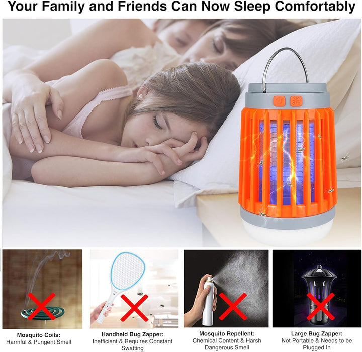 Electric Bug Zapper Mosquito Insect Trap 3-in-1 Outdoor