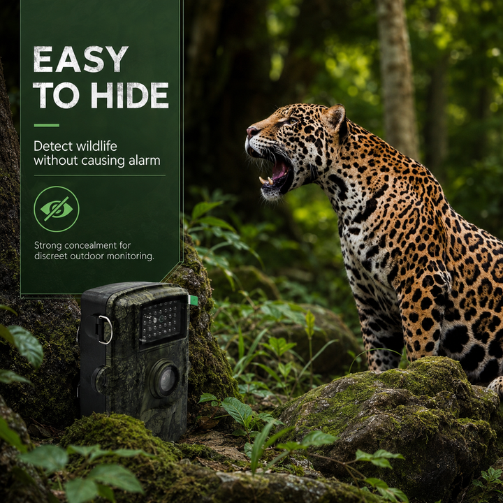 Hunting Trail Camera 4 Pack 24MP 1440P Night Vision Waterproof Wildlife Game Cam