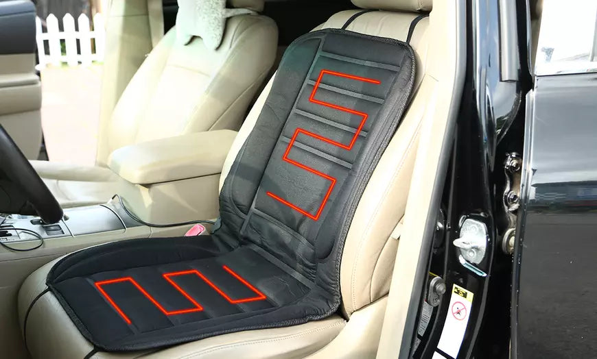Heated Car Seat Cushion Pad Full Coverage