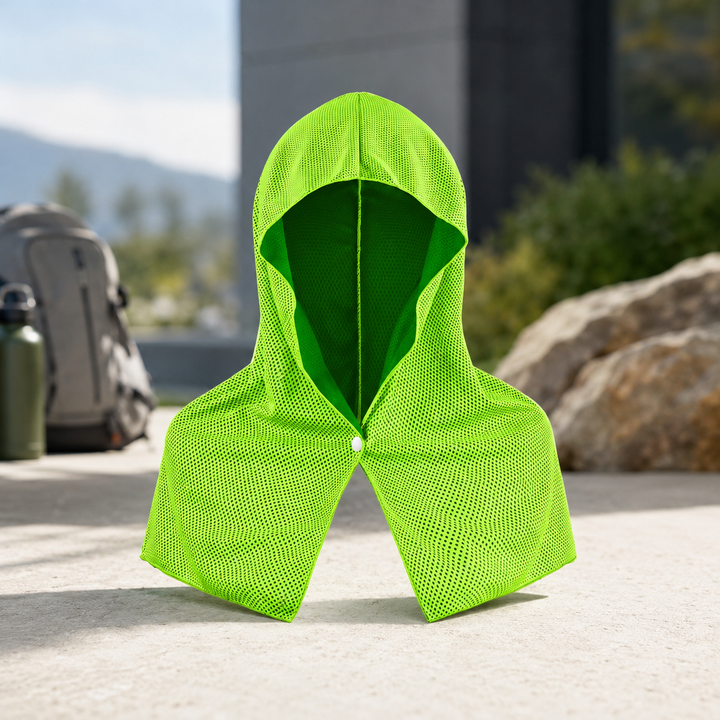 Cooling Hooded Towel UV Protection Quick Dry Camping Cycling Running
