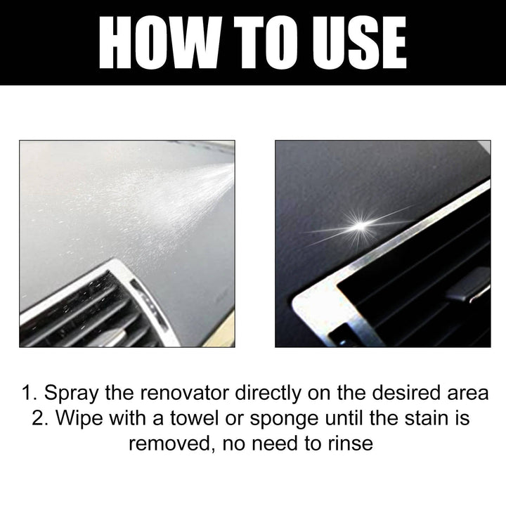 Car Interior Cleaner Set Automotive Cleaning Supplies 3 Pack