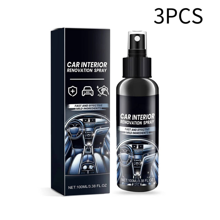 Car Interior Cleaner Set Automotive Cleaning Supplies 3 Pack