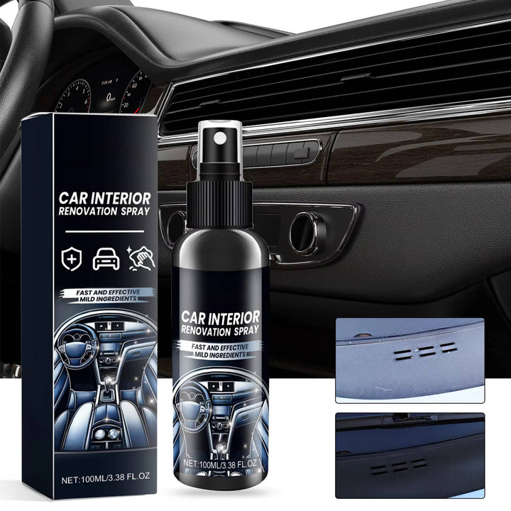 Car Interior Cleaner Set Automotive Cleaning Supplies 3 Pack