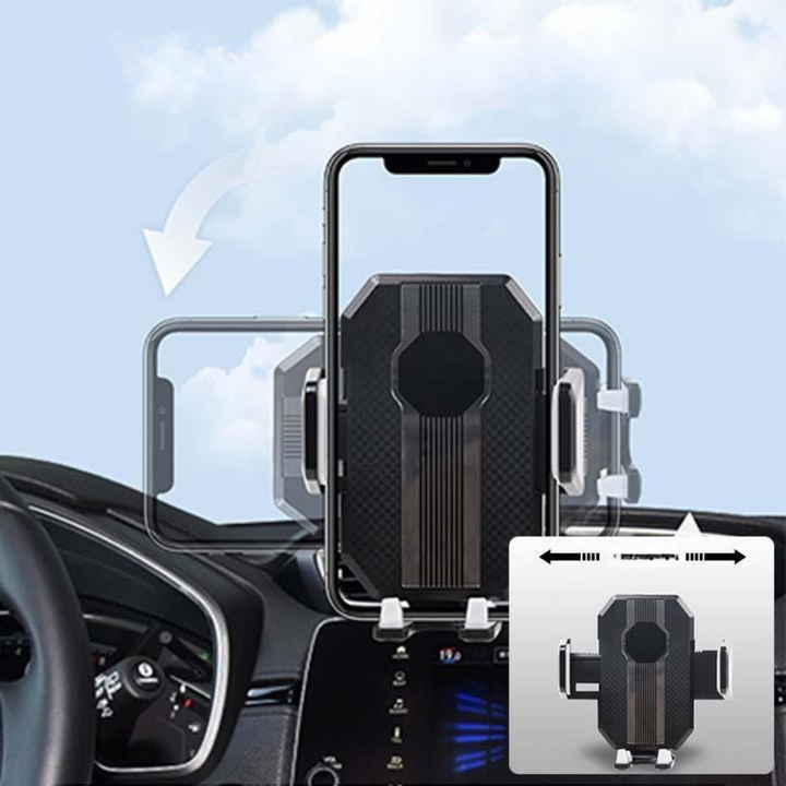 Car Phone Holder Suction Mount Dashboard Stand Adjustable