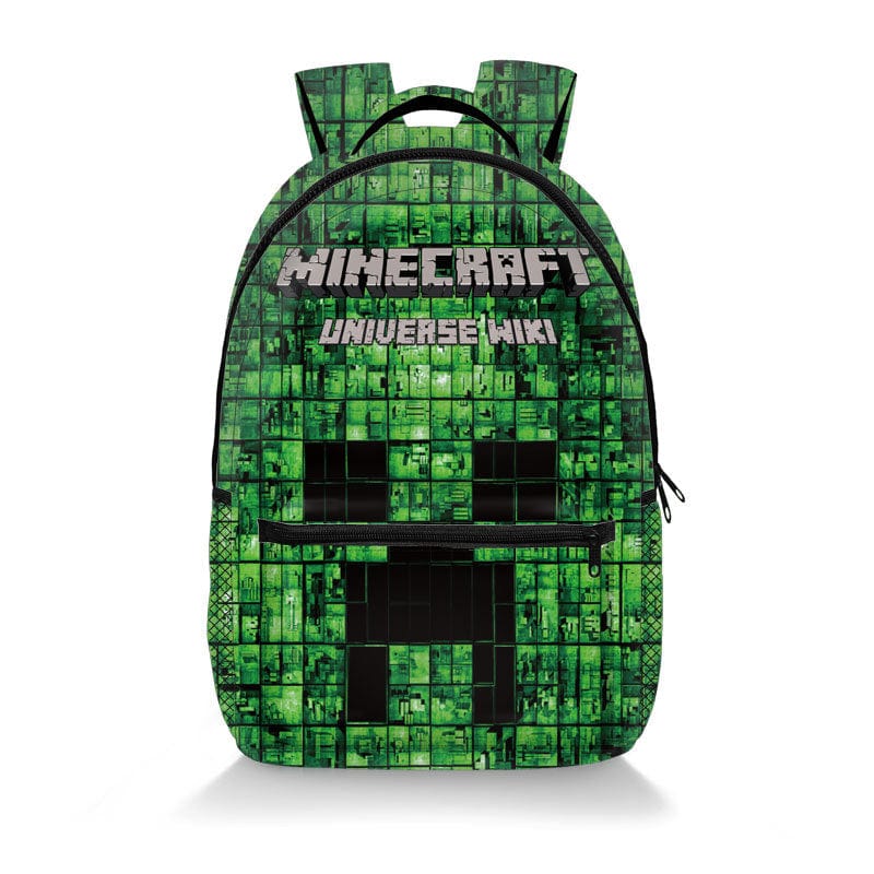 Minecraft Backpack School Bag Pixel Design Gaming Backpack