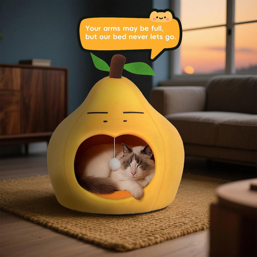 Circular Cat Bed Dog Bed Washable Pet Bed Cat Cave
