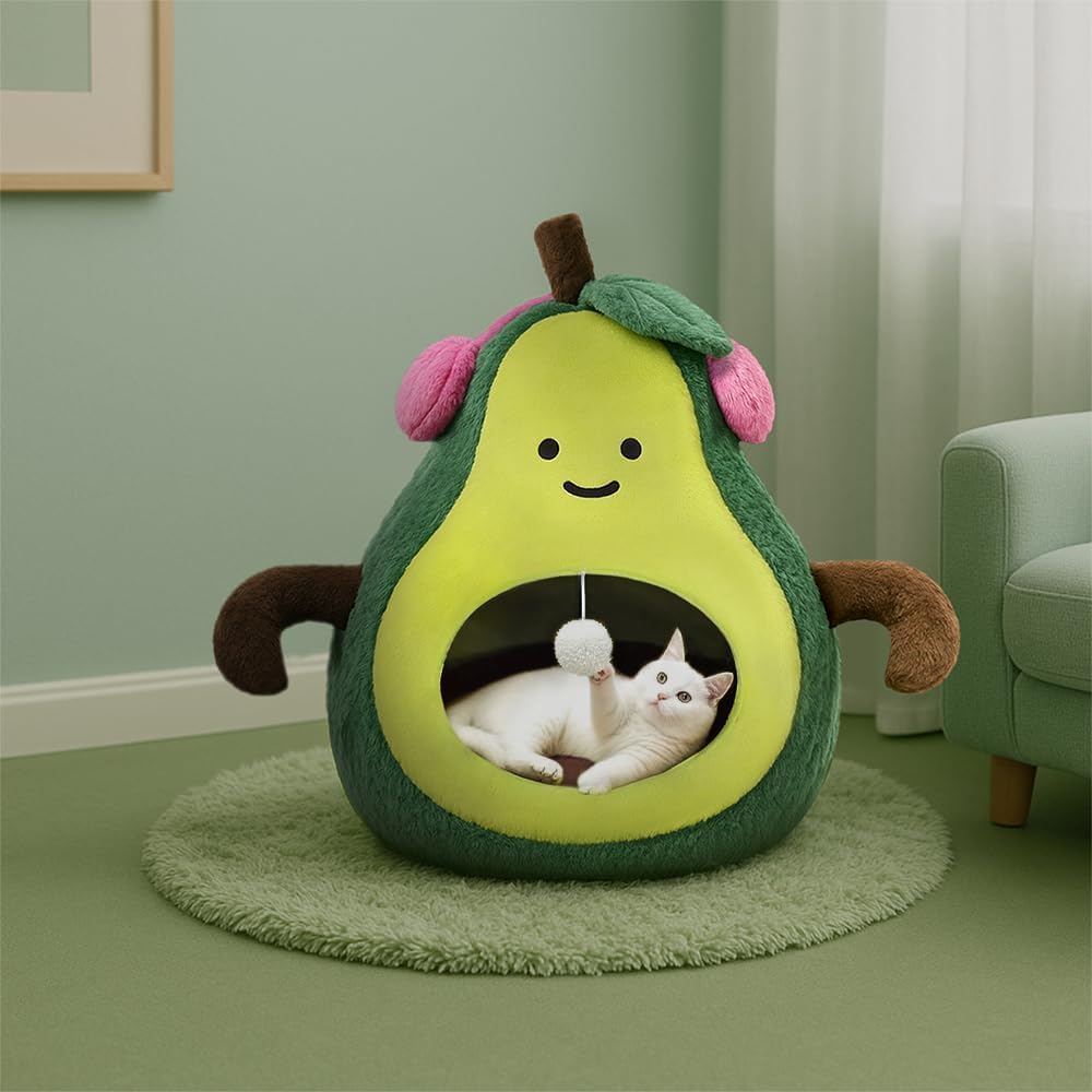 Circular Cat Bed Dog Bed Washable Pet Bed Cat Cave