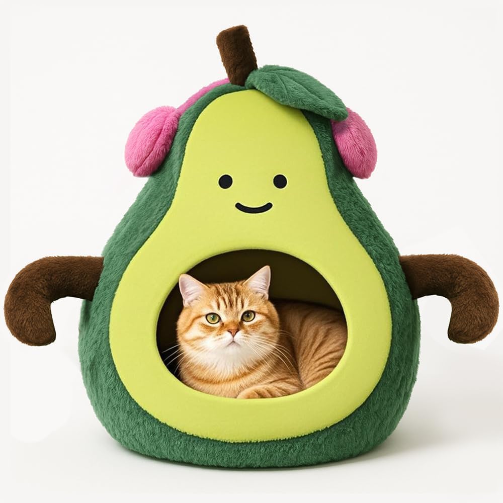 Circular Cat Bed Dog Bed Washable Pet Bed Cat Cave