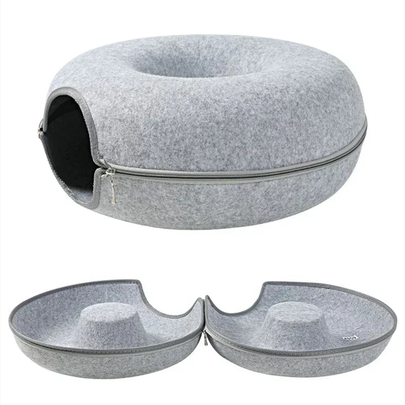 Cat Tunnel Bed Cave for Cats