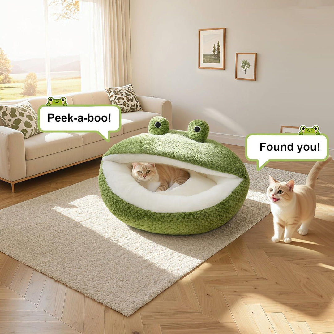 Washable Cat Bed Dog Bed Pet Cave Bed