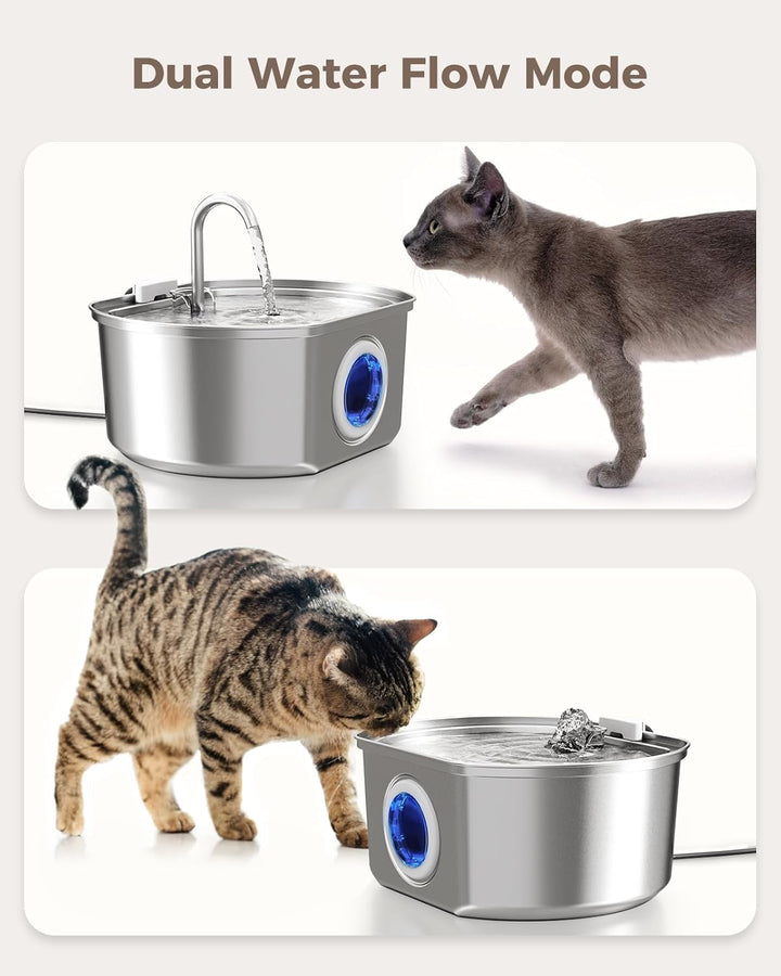 Automatic Cat Water Fountain Dispenser Pet Drinking Bowl