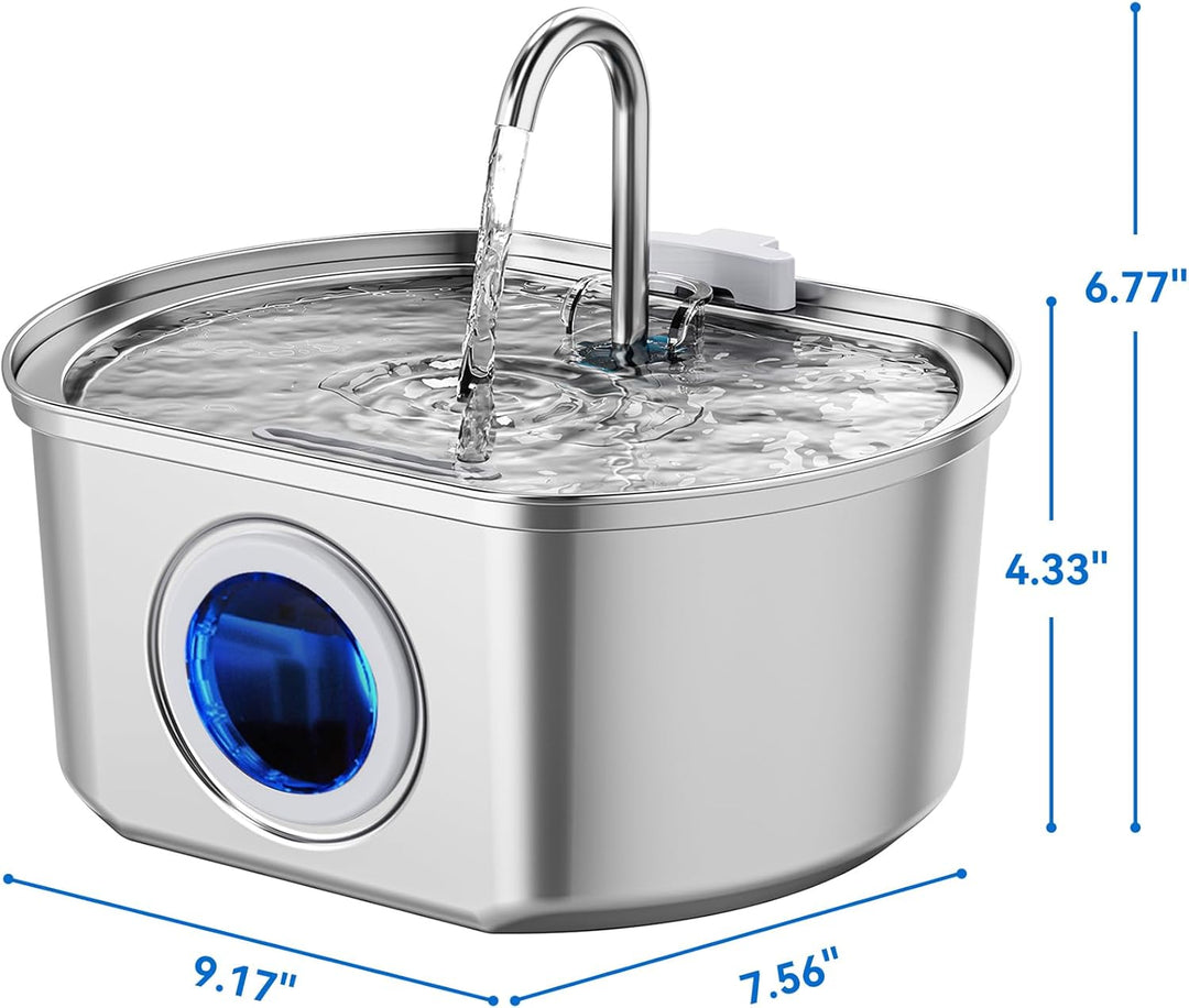Automatic Cat Water Fountain Dispenser Pet Drinking Bowl