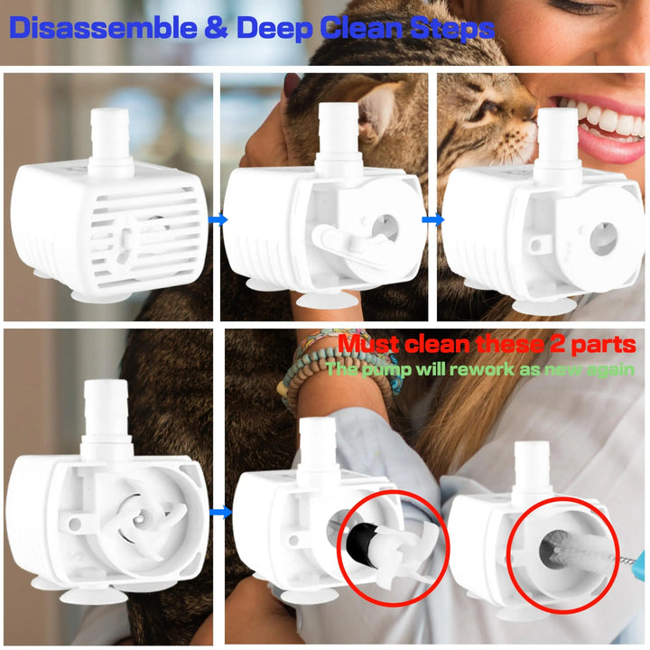 Cat Water Fountain Automatic Pet Feeder Stainless Steel Dispenser