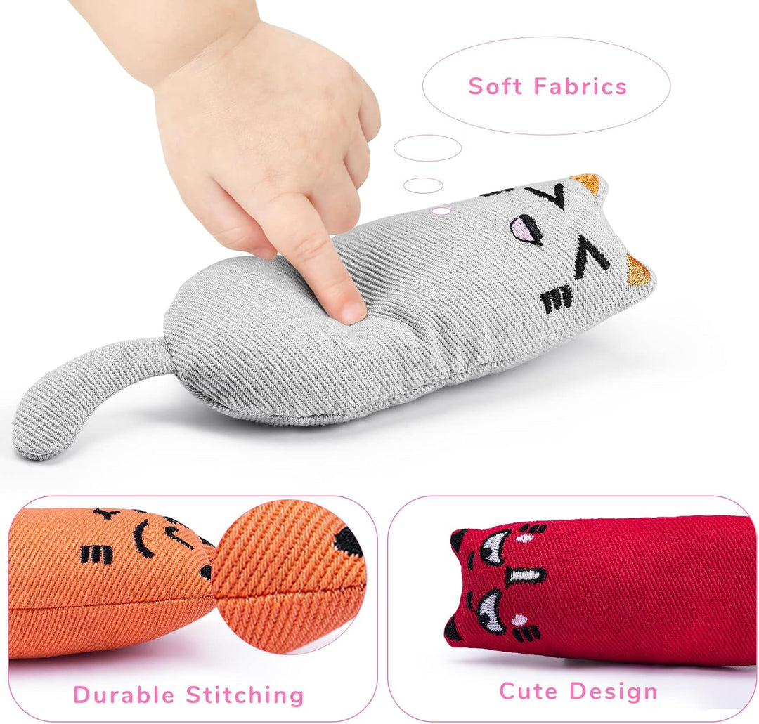 Catnip Mice Toys for Cats 5 Pack Chew Toys