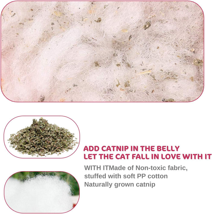 Catnip Mice Toys for Cats 5 Pack Chew Toys