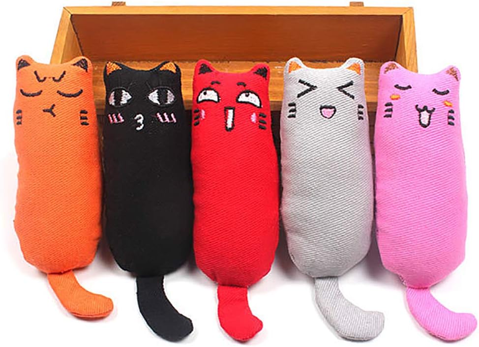 Catnip Mice Toys for Cats 5 Pack Chew Toys