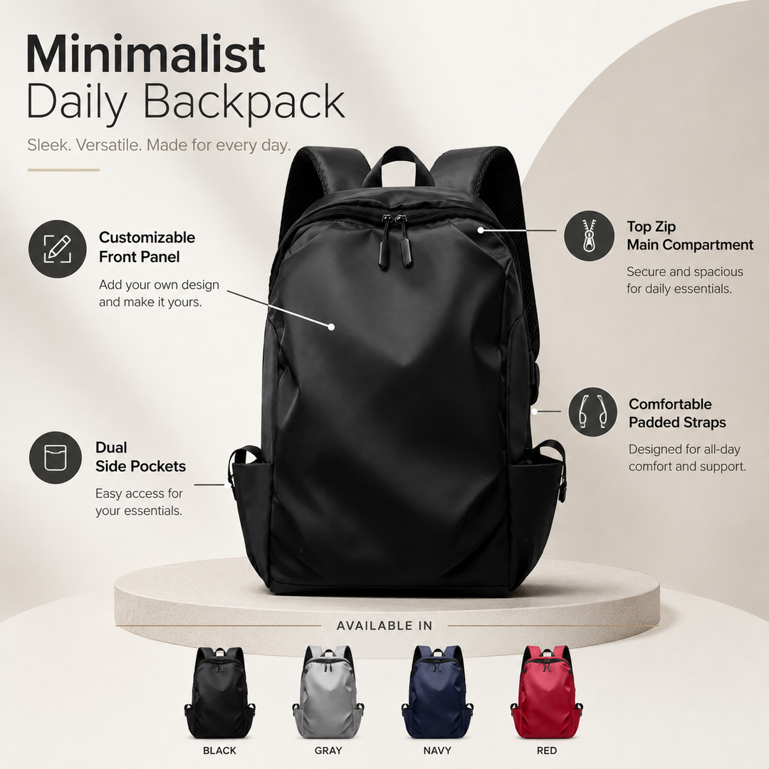 Unisex USB Large Capacity Laptop Backpack for College