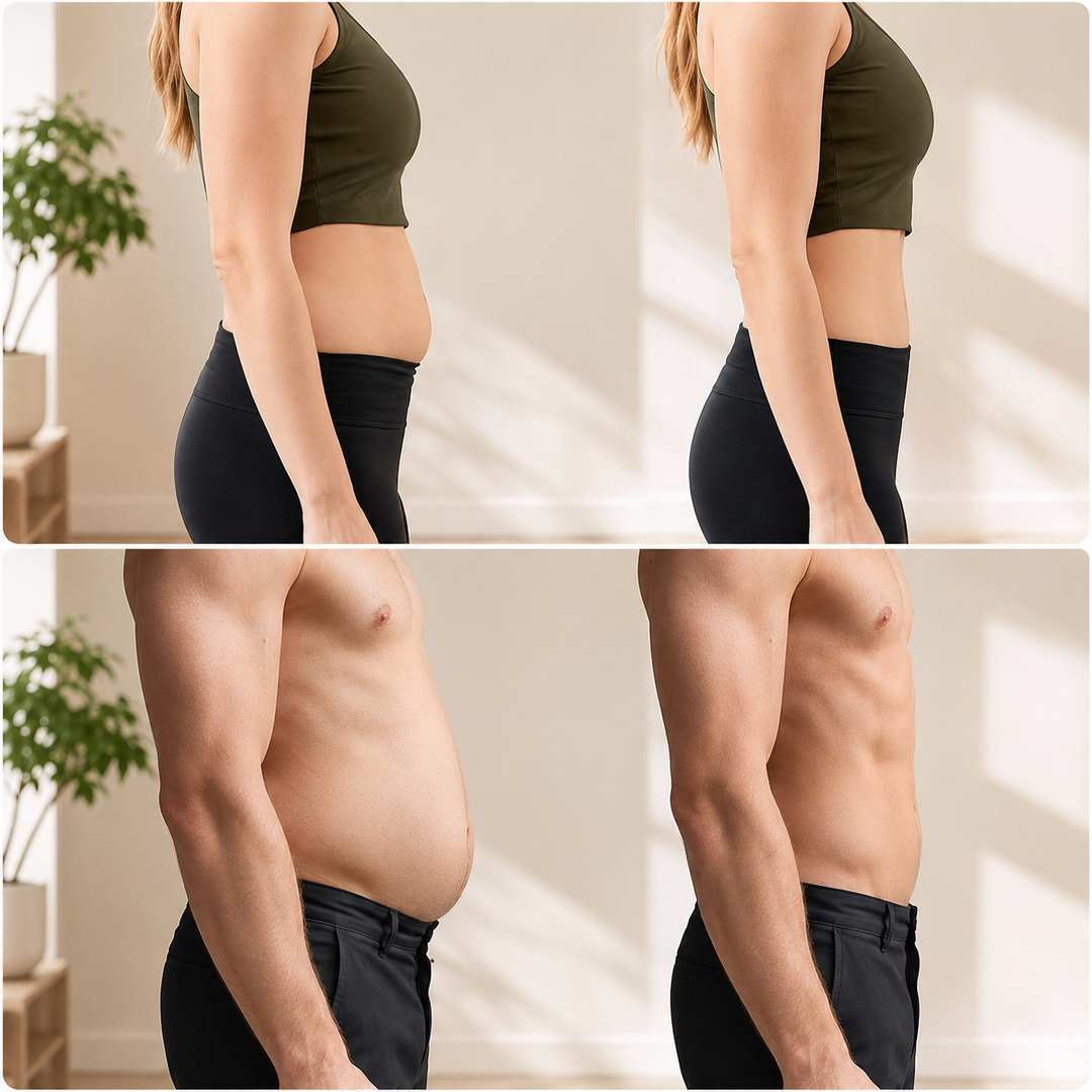 EMS Ab Trainer Muscle Stimulator TENS Portable Abs Massager for Men Women