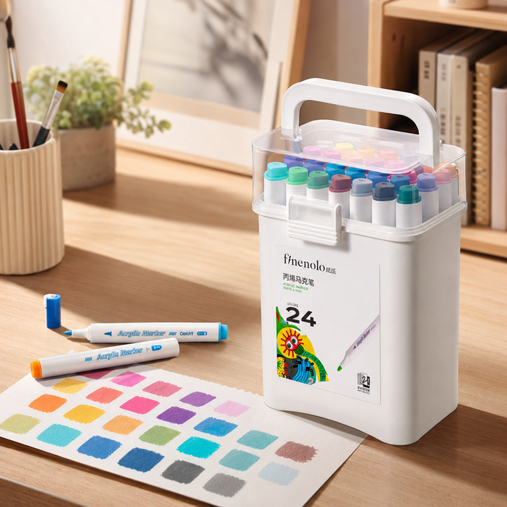 Acrylic Paint Marker Set for Kids Art Class