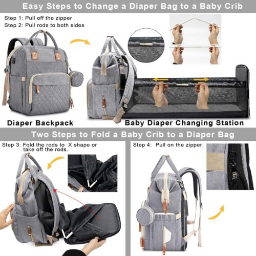 Travel Cot Changing Bag Organizer
