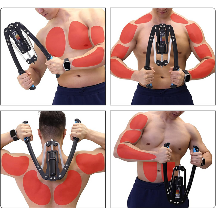 Chest Expander Arm Exerciser Adjustable Resistance Equipment