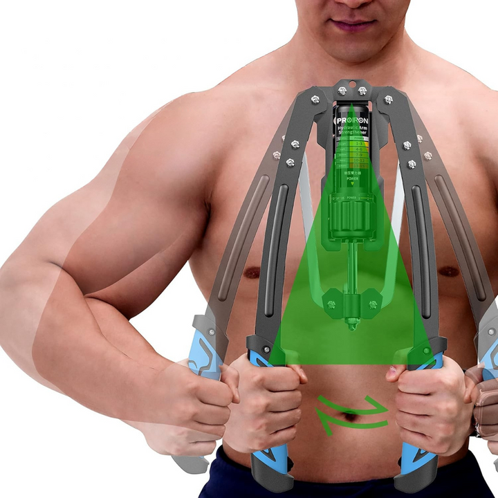 Chest Expander Arm Exerciser Adjustable Resistance Equipment