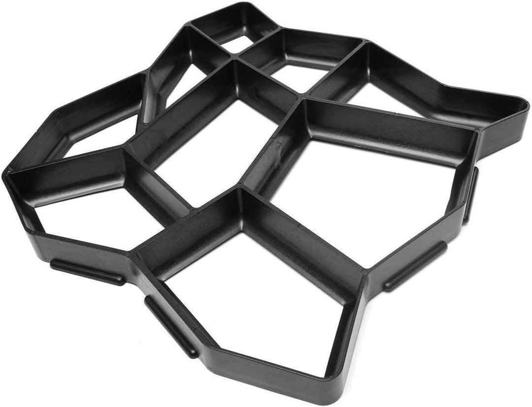 Concrete Paving Molds Stepping Stone Walk Path Maker 2 Pack