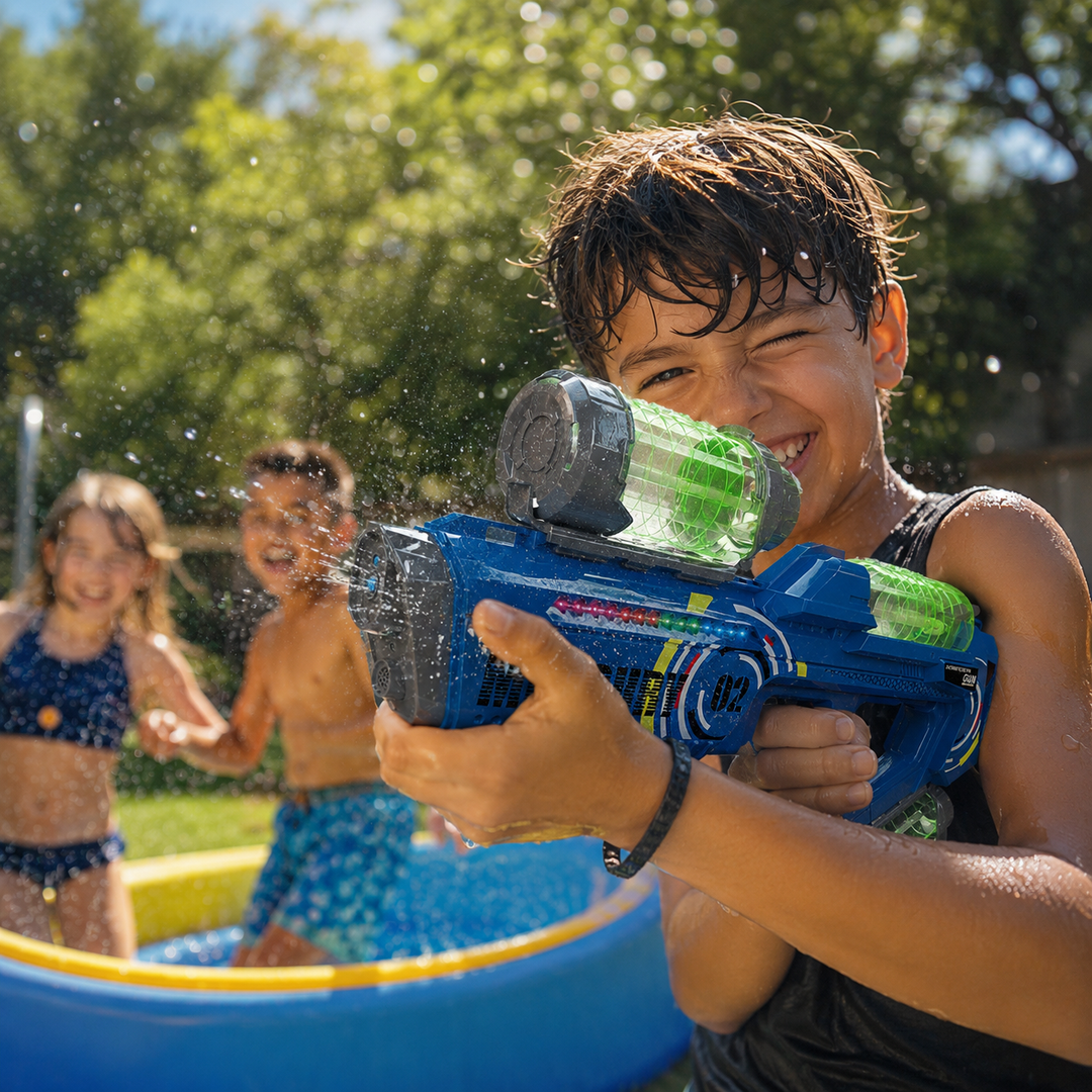 Electric Pulse Water Kids Toy Auto Burst Splash Outdoor Pool Summer Party