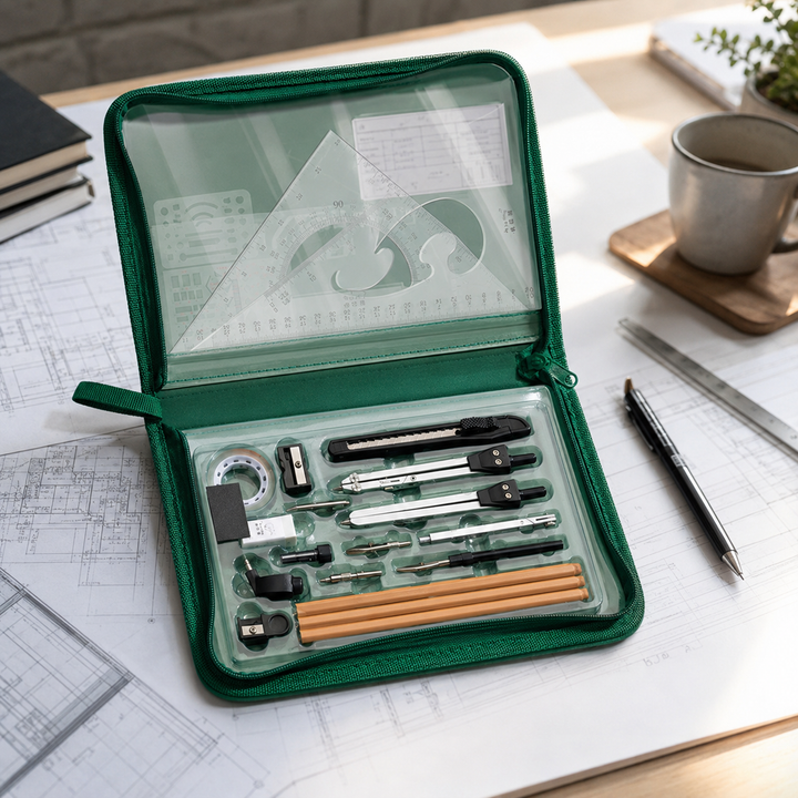 Professional Drawing and Drafting Instrument Set For Students
