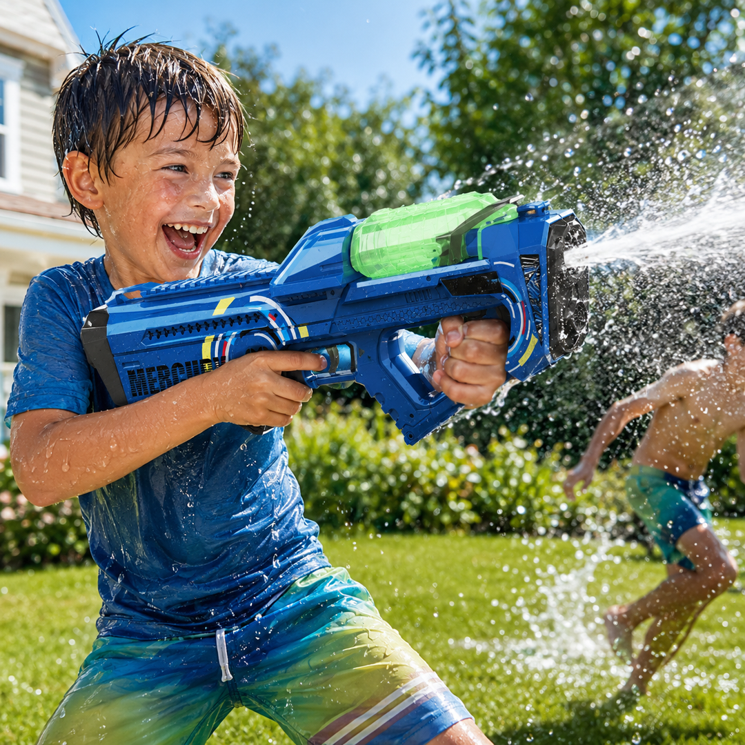 Electric Pulse Water Kids Toy Auto Burst Splash Outdoor Pool Summer Party