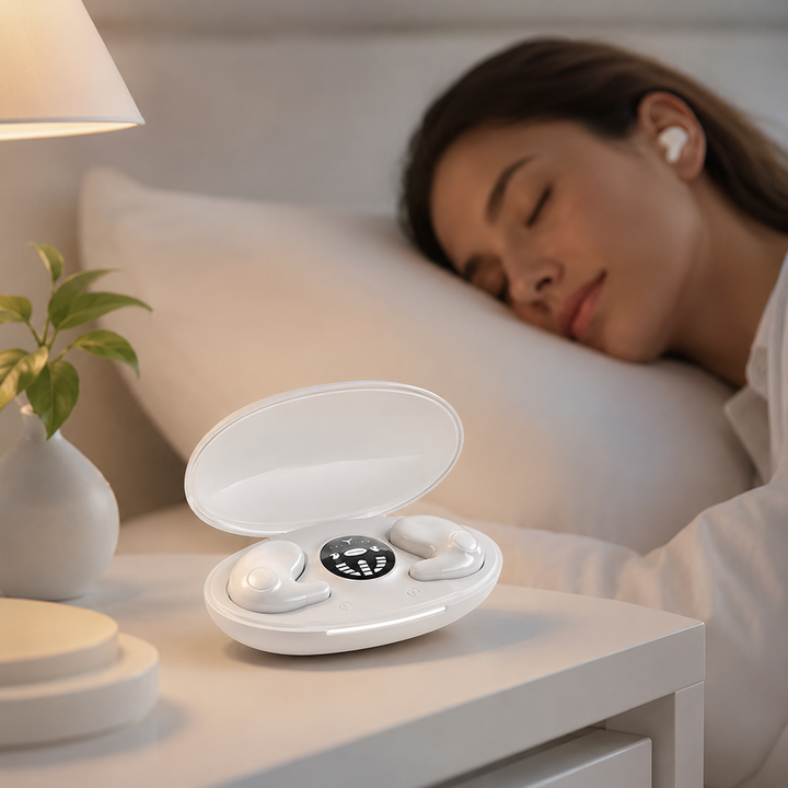 Invisible Wireless Sleep Headphones, IPX5 Waterproof Bluetooth Earbuds